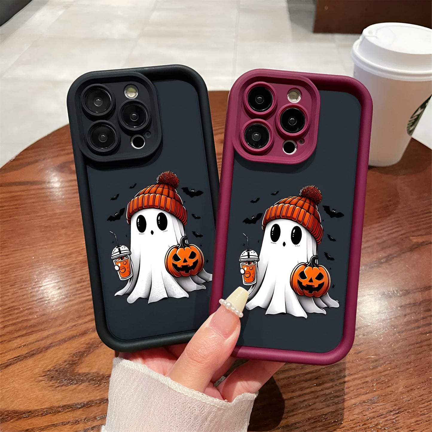 Halloween Style Print Soft Phone Case For iPhone 16 15 14 13 12 11 Pro Max Mobile Arcade Ltd