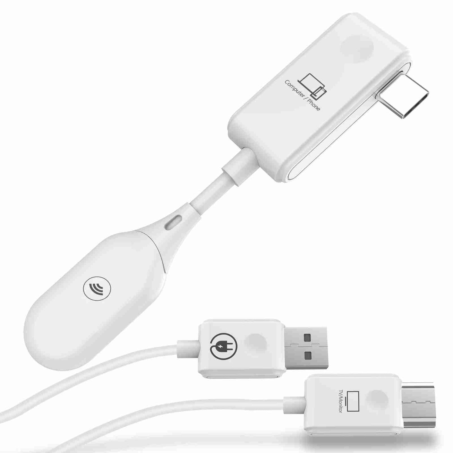 Wireless USB-C/HDMI Display Adapter | Transmitter & Receiver Dongle Mobile Arcade Ltd