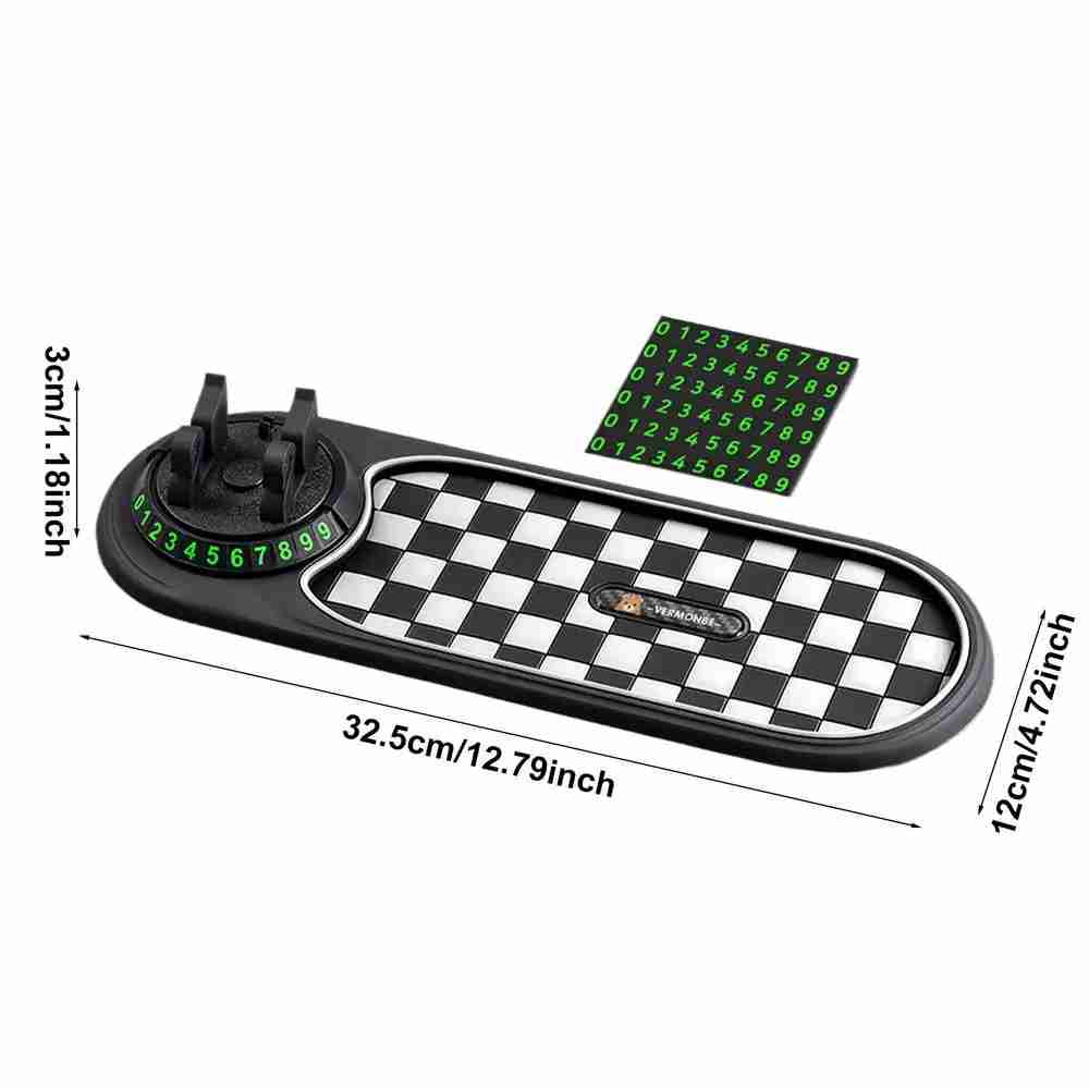 Anti-Slip Car Phone Mat with 360° Rotatable Holder – Dashboard Accessory Mobile Arcade Ltd