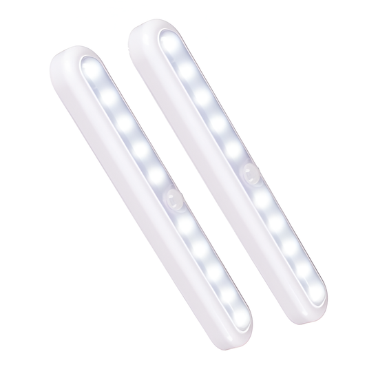 STAR-SPANGLED 11" Motion Sensor Lights | Battery LED Cabinet Lights 2 Pack