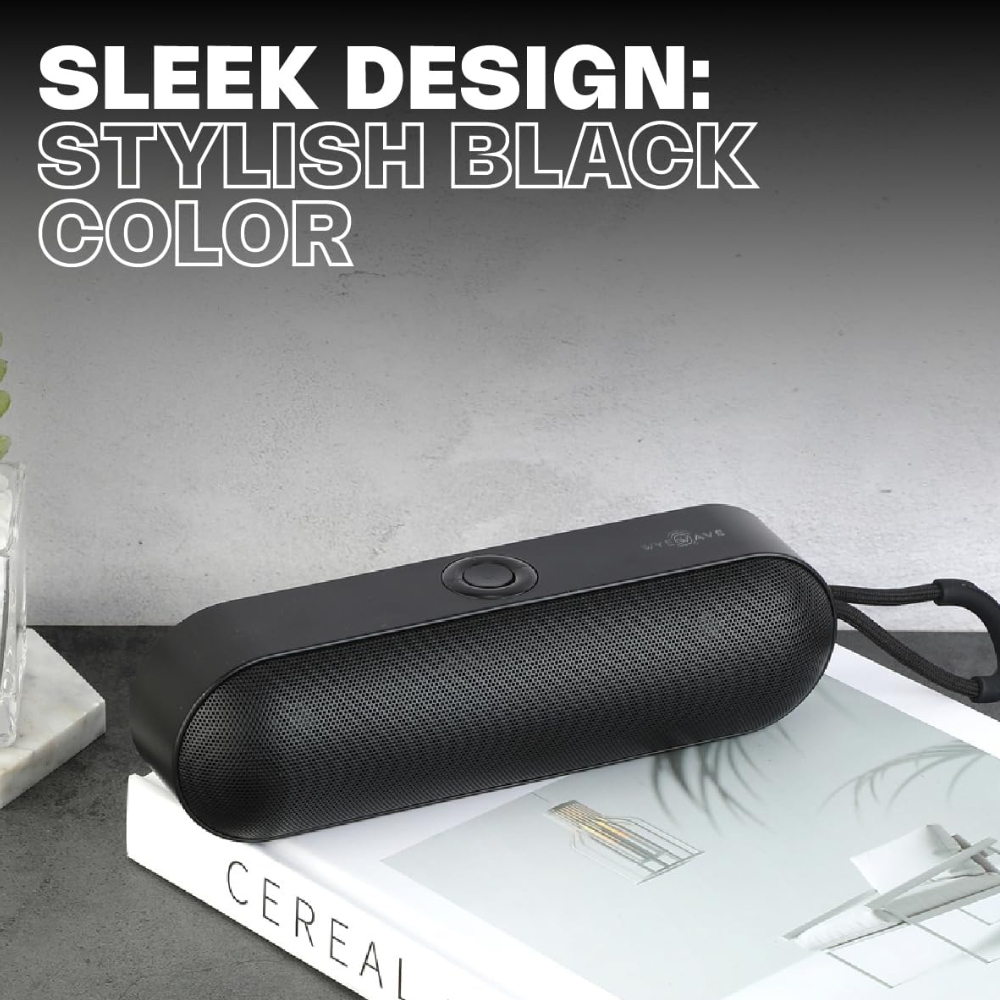 Portable Wireless Speaker with Bass Boost, Mic & Multi-Playback Mobile Arcade Ltd