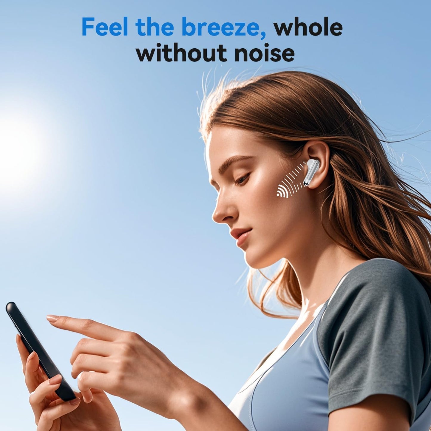 Bluetooth 5.4 Wireless Earbuds with Power Display Case, 50H Playtime, IPX7 Mobile Arcade Ltd