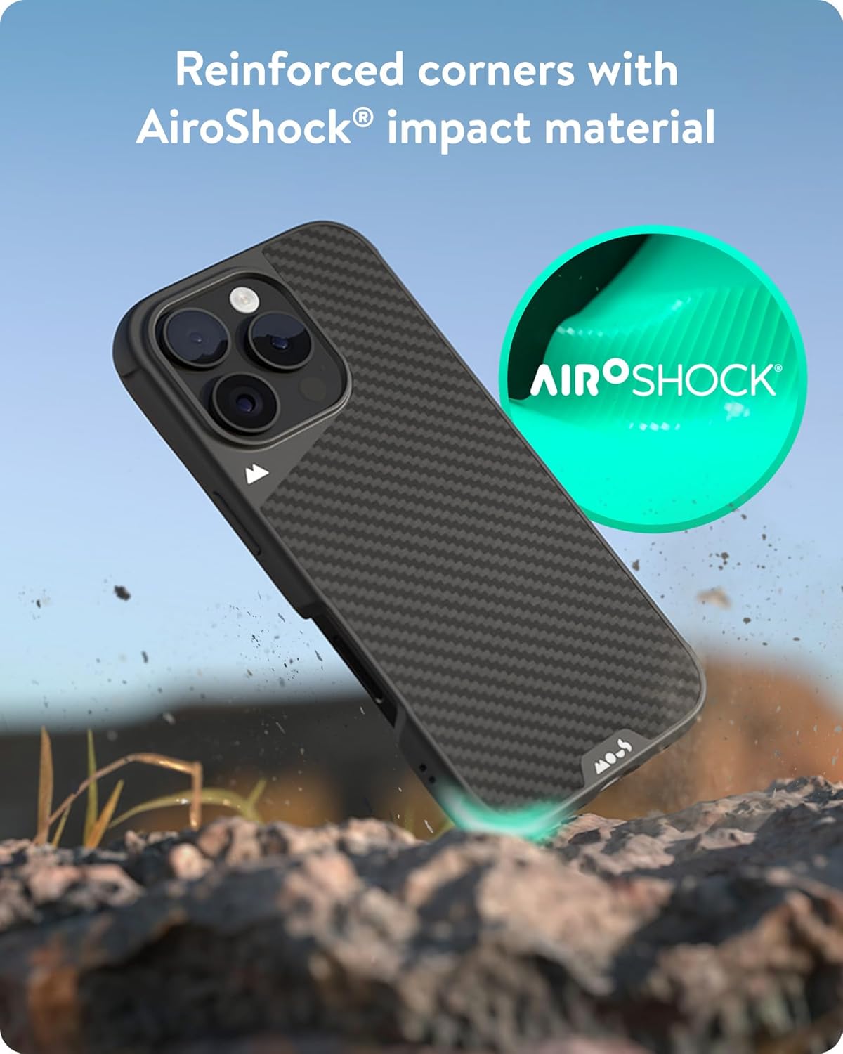 iPhone 16 Pro Max Case MagSafe Carbon Fiber Shockproof Limitless 6.0 Cover Mobile Arcade Ltd