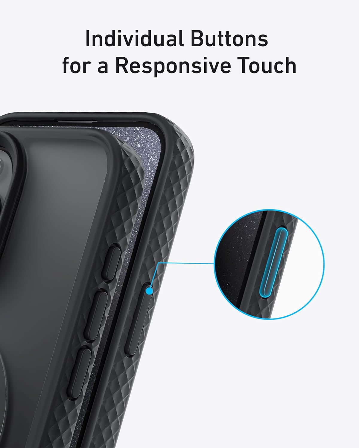 iPhone 15 MagSafe Case Black Magnetic Slim Scratch-Resistant Protective Cover Mobile Arcade Ltd