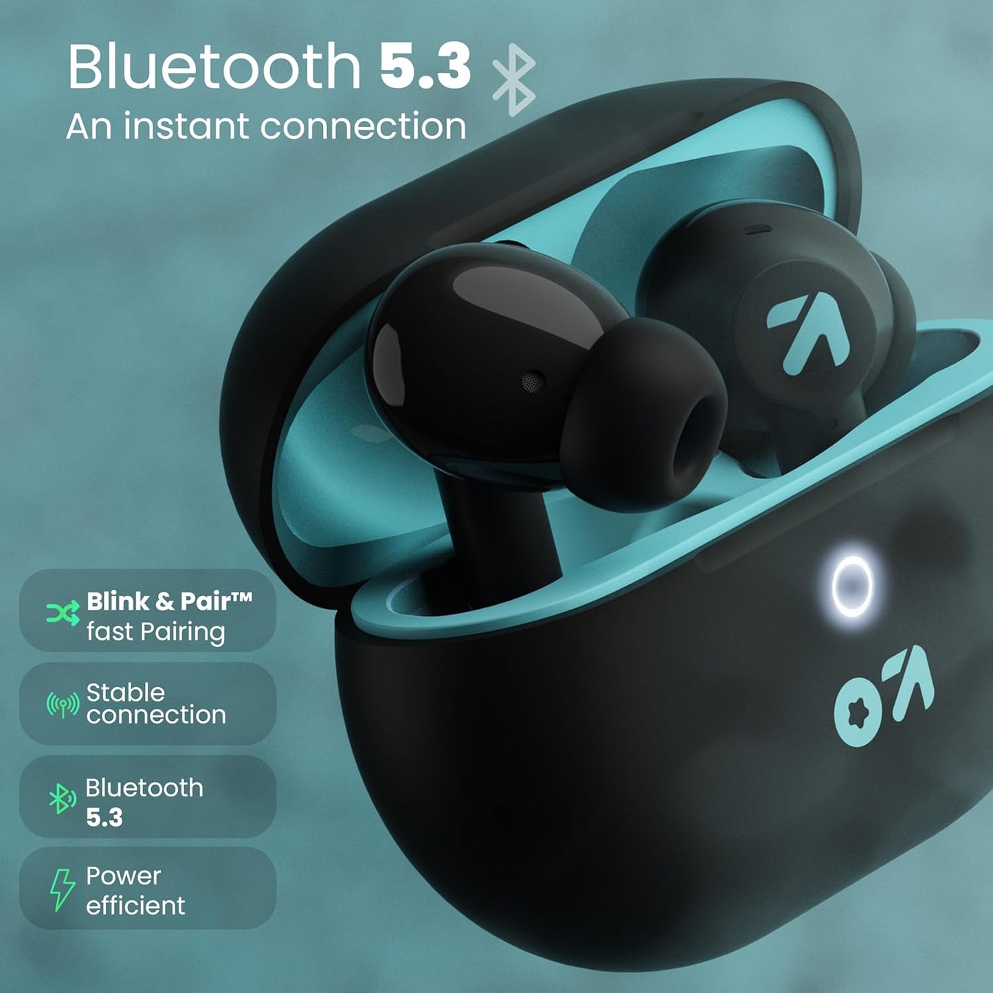 Boult K40 True Wireless Earbuds with 48H Playtime & 4-Mic Clear Calling Mobile Arcade Ltd