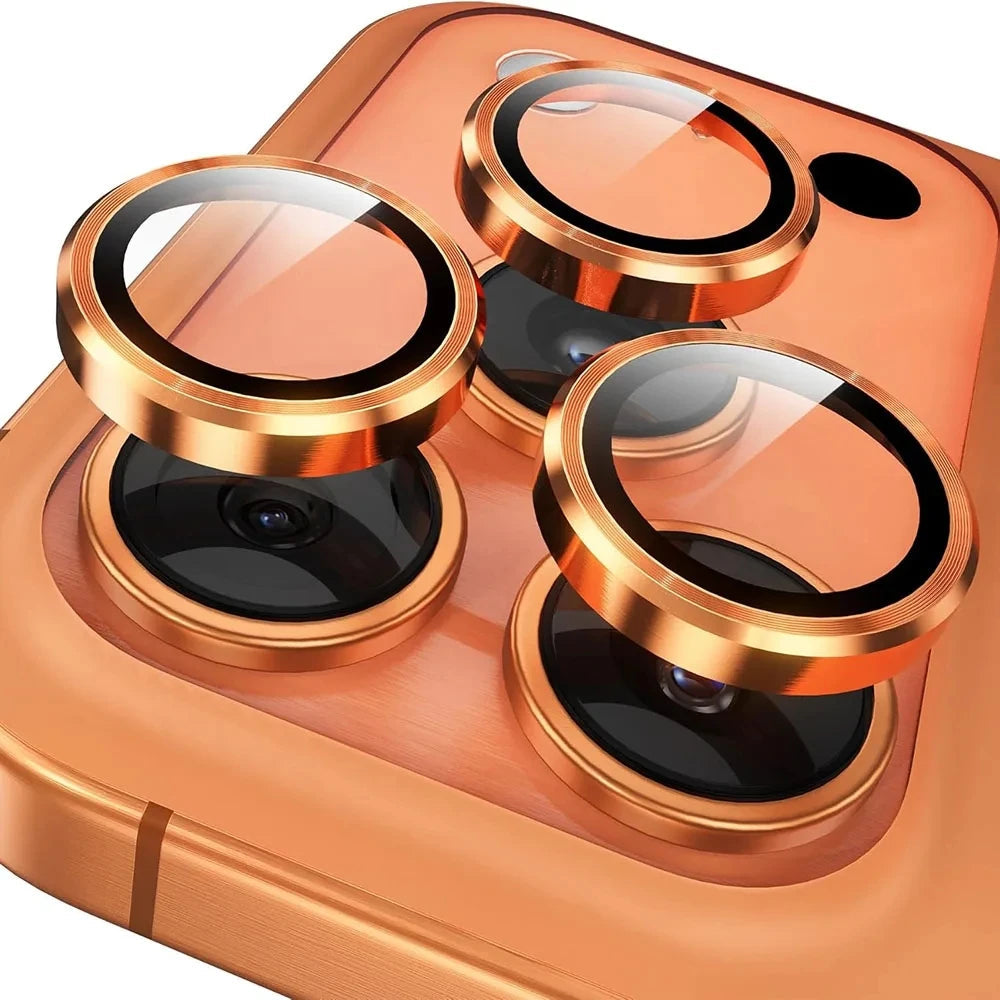 3–2PCS iPhone 17 Pro Max–14 Pro Max Camera Lens Glass & Metal Protector Mobile Arcade Ltd