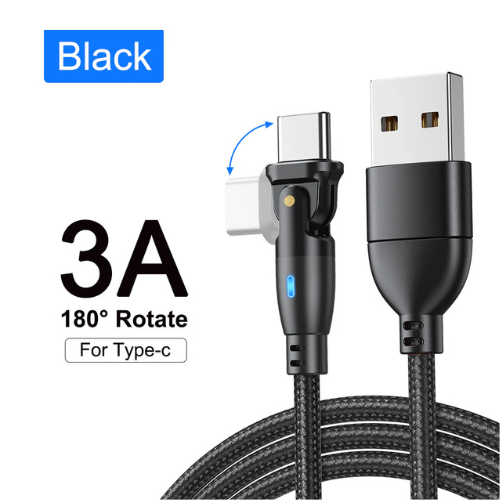 100W USB-C to USB-C Cable 5A PD Fast Charger Cord 180° for MacBook & More Mobile Arcade Ltd