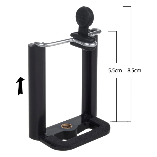 Maclean MC-164 Universal Tripod 102cm with Phone Holder & Carry Case Mobile Arcade Ltd