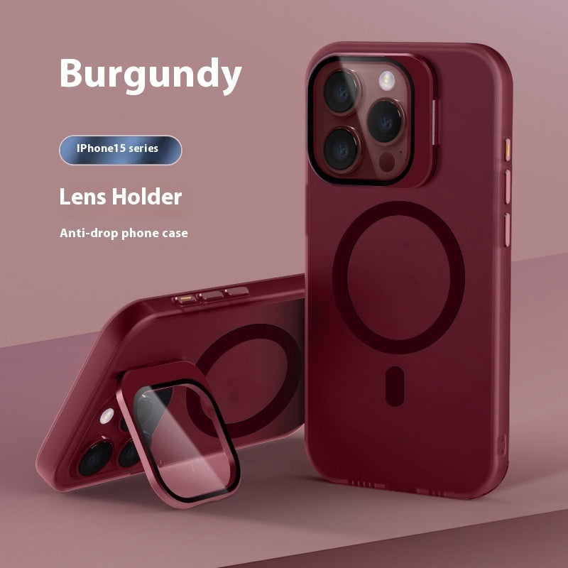 Lens Bracket Magnetic Drop-resistant Phone Case Mobile Arcade Ltd