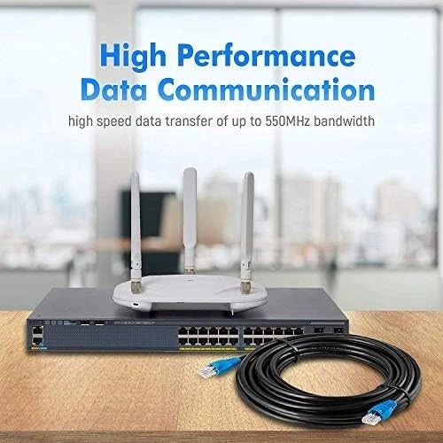 20m Outdoor Waterproof CAT6 Ethernet Cable – CCA, RJ45, Direct Burial, 250MHz, High-Speed LAN Wire Mobile Arcade Ltd