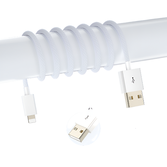 MFi Certified USB A to Lightning Cable 1M Nylon Braided for iPhone & iPad Mobile Arcade Ltd