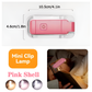 Mini Book Light LED USB Rechargeable Reading Lamp Clip-On Eye Protection