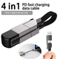 4-in-1 Magnetic Fast Charging Cable 60W PD Type-C & 27W iPhone Quick Charger Mobile Arcade Ltd
