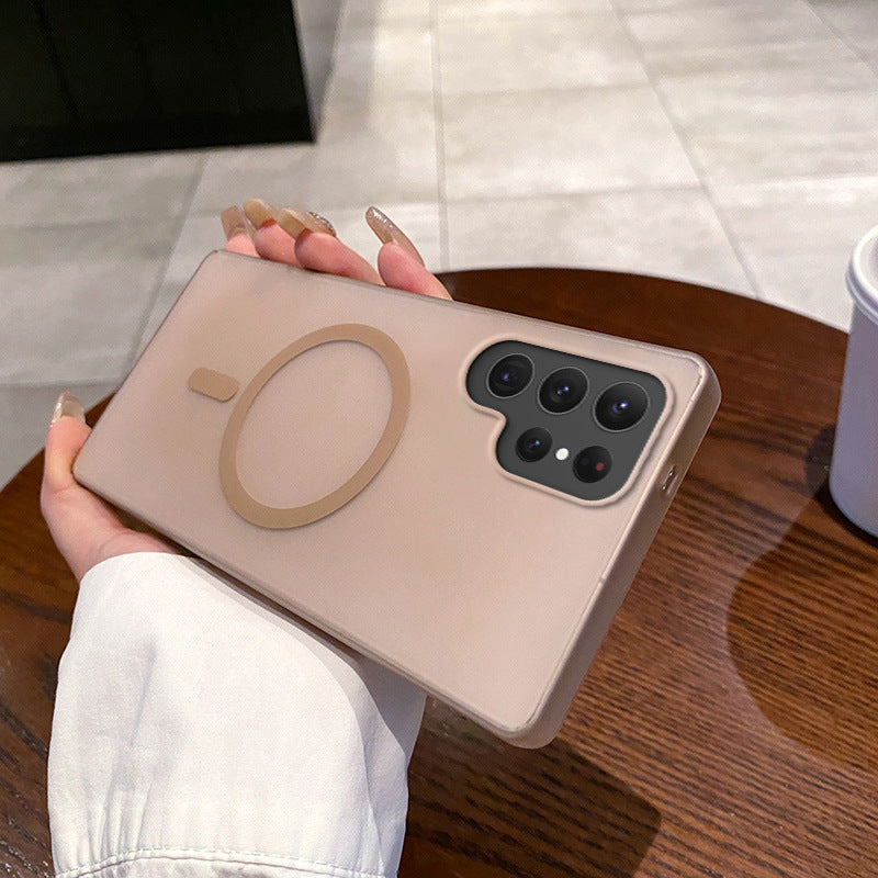 Frosted Pc Hard Shell Ice Fog Drop-resistant Magnetic Phone Case Mobile Arcade Ltd