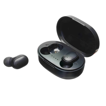 A6S TWS Wireless Bluetooth Earphones with Mic & Noise Cancelling – Black Mobile Arcade Ltd
