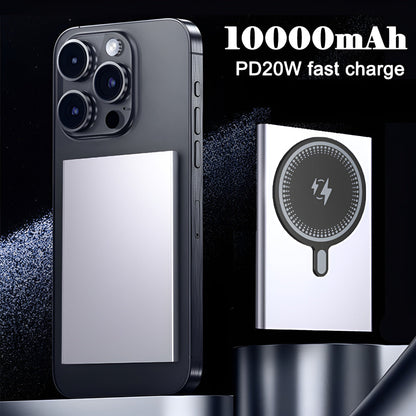 Thin Magnetic Wireless Power Bank 5000/10000mAh for iPhone Huawei Xiaomi Mobile Arcade Ltd