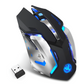 HXSJ Wireless Gaming Mouse – 2.4GHz Glowing LED Ergonomic Mouse Mobile Arcade Ltd