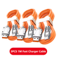 3PCS 120W Type-C Fast Charging Cables – Liquid Silicone USB Data Wires Set Mobile Arcade Ltd