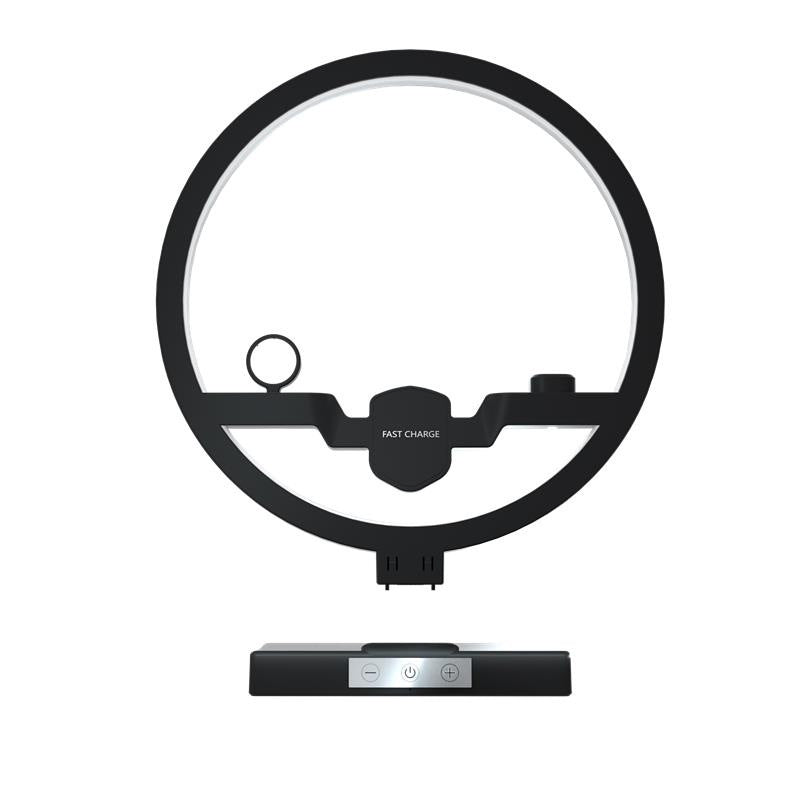 Fast Charging 4 in 1 Bedside Lamp Wireless Charger Bracket Mobile Arcade Ltd