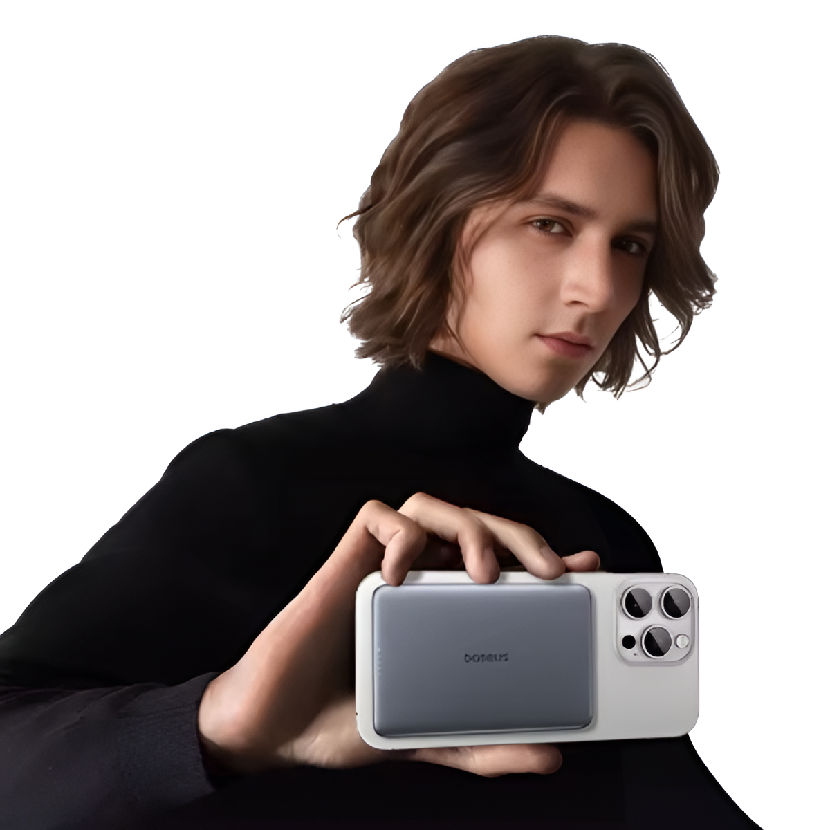 Baseus 5000mAh Magnetic Power Bank 15W Wireless 20W Wired Card-Sized Charger Mobile Arcade Ltd