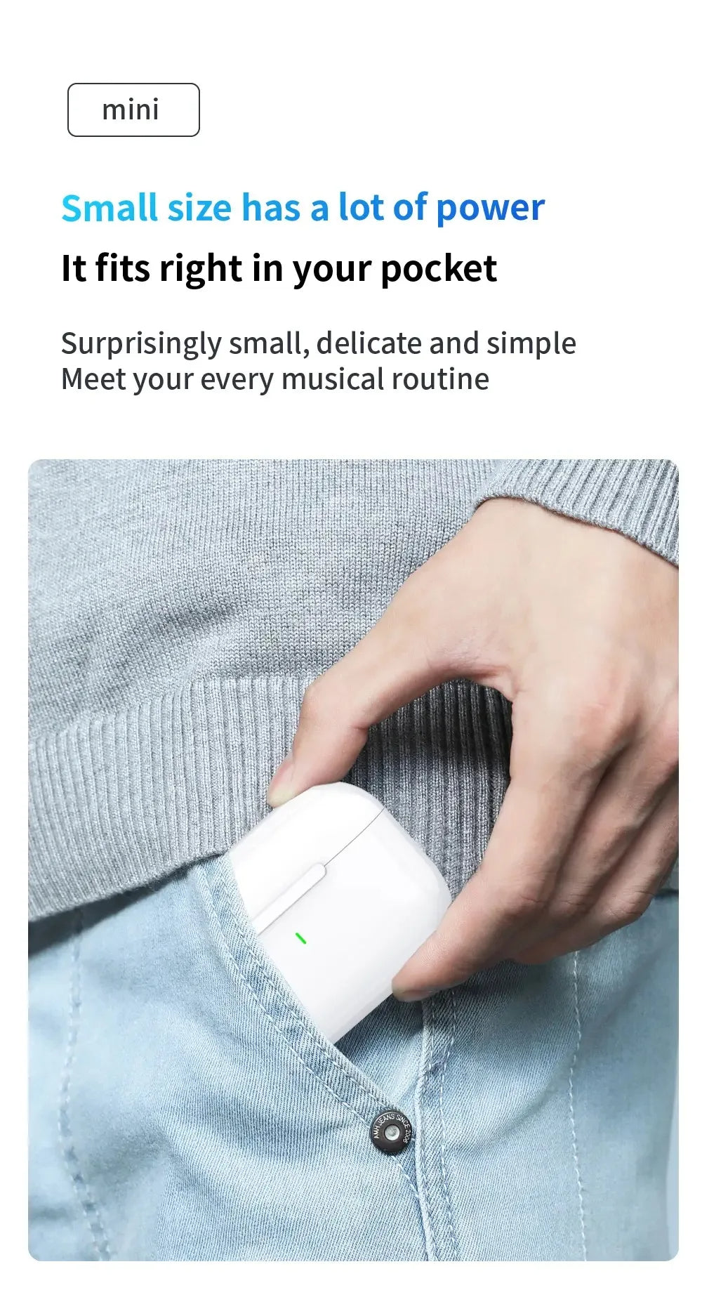 2024 Air Pro True Wireless Bluetooth Earbuds – HiFi Sound, Noise Canceling Mobile Arcade Ltd