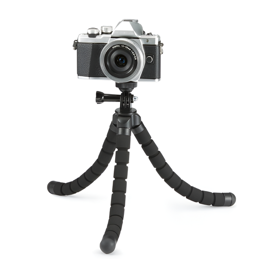 Amazon Basics Portable Flexible Tripod 25.4cm with Wireless Remote & Phone Clamp Mobile Arcade Ltd