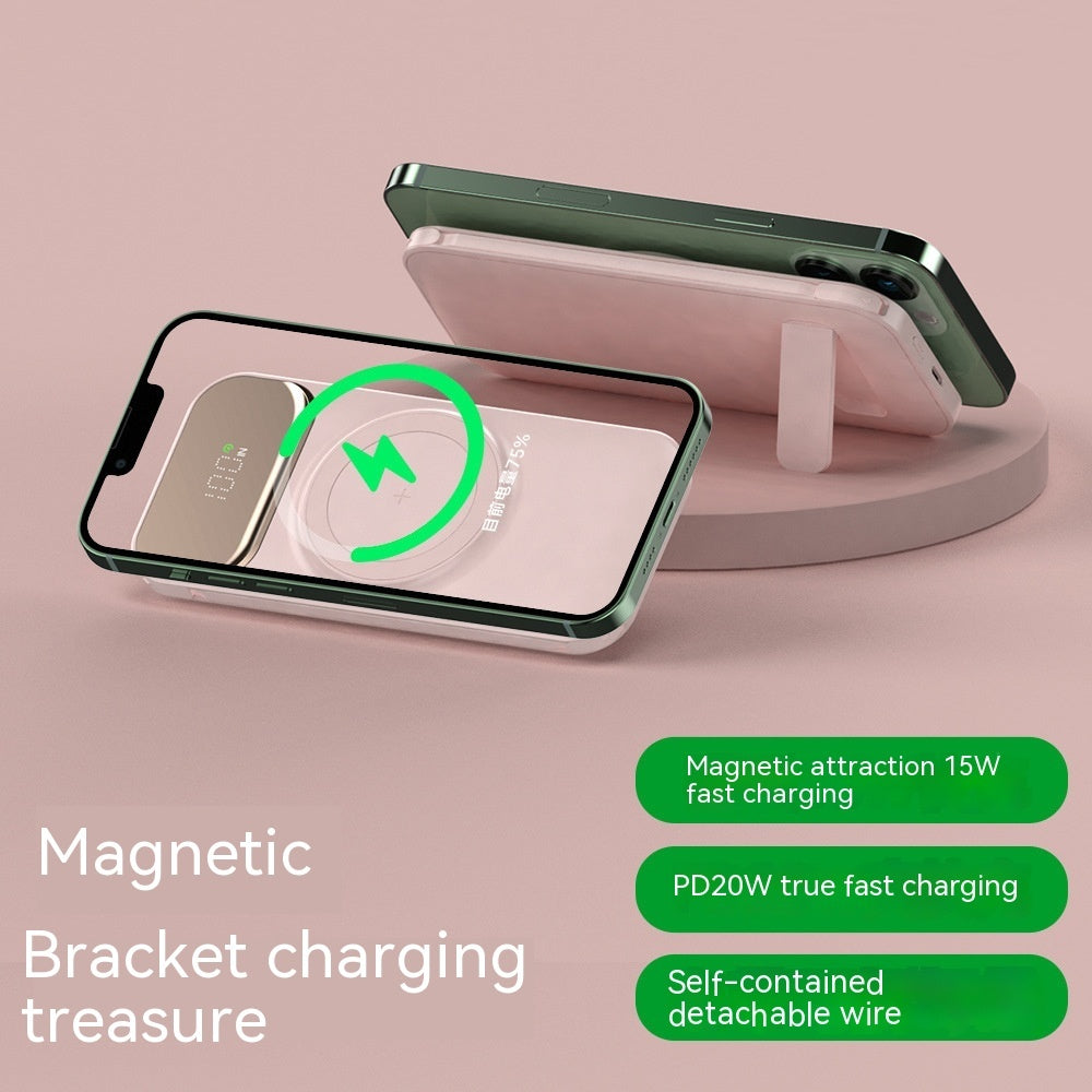 Wireless Power Bank With Cable Mobile Arcade Ltd