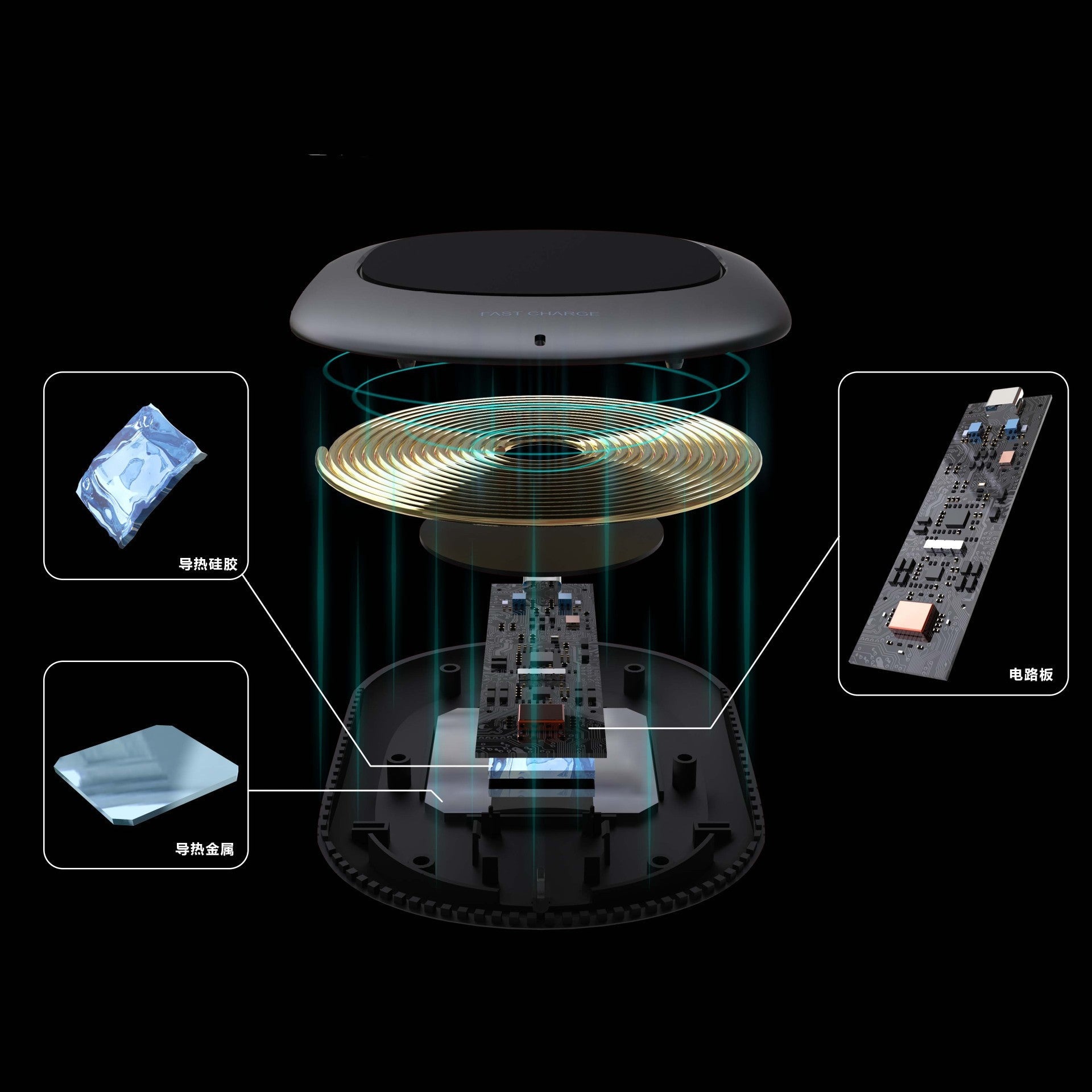 Apple 12 Huawei Super Running Fast Charging Wireless Charger Mobile Arcade Ltd