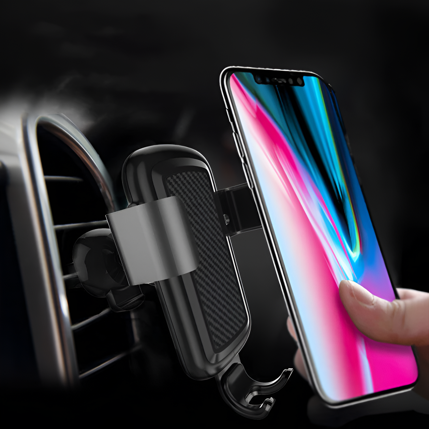 Fast Car Wireless Charger – PVC & Alloy, 9V Output, 1800mA, 60°C Working Temp Mobile Arcade Ltd