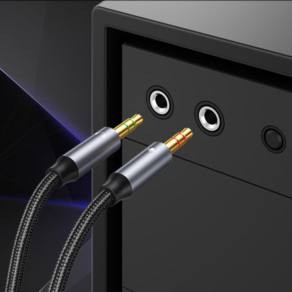 3.5mm Headset Microphone to Audio Splitter Cable – PC & Laptop Adapter Lead