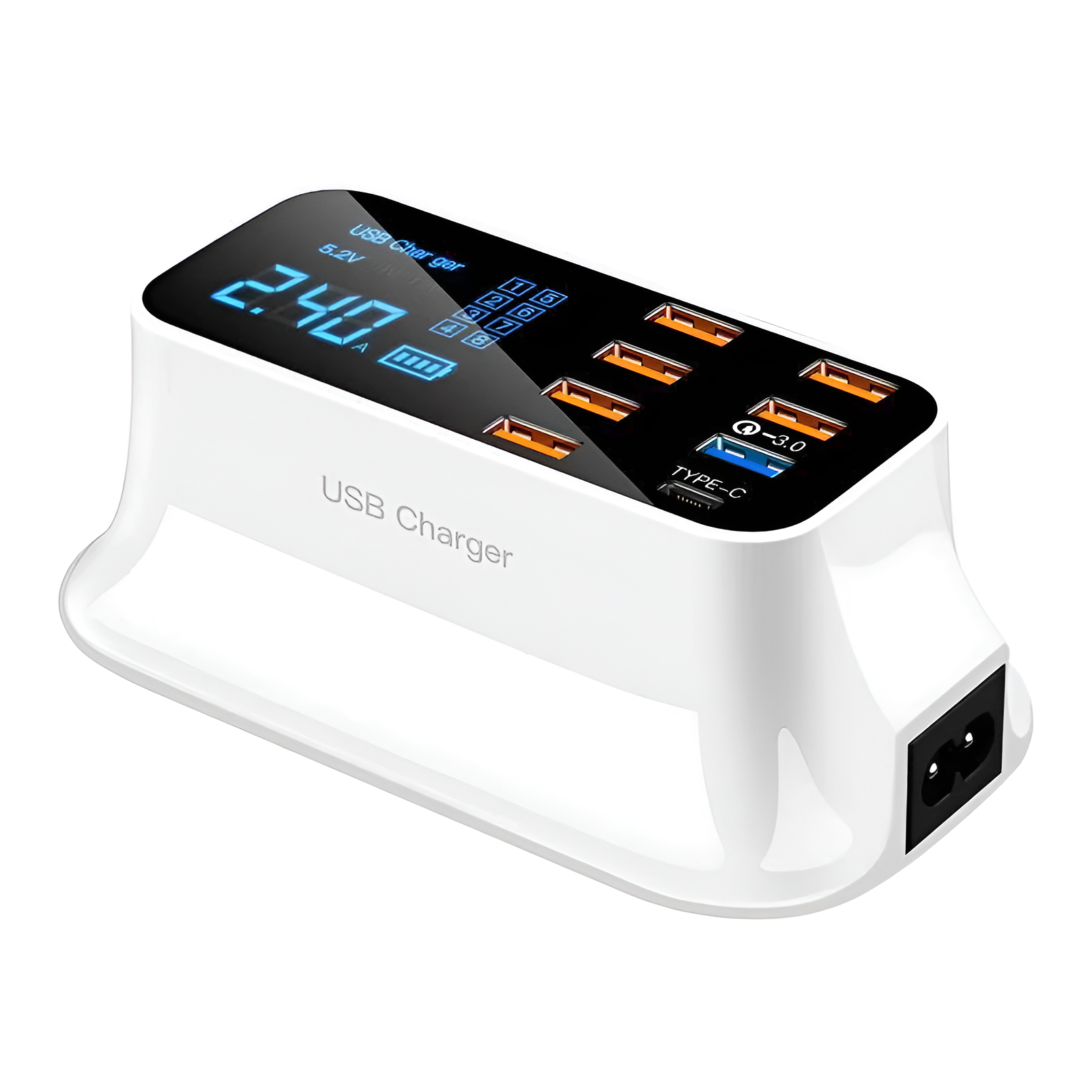 Quick Charge 3.0 Smart USB Charger Station - Fast Charging Multi-Port Adapter Mobile Arcade Ltd