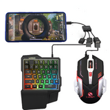 Eat Chicken Game Mouse Set – USB Mobile Gaming Accessories for iOS & Android