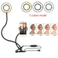 LED Selfie Ring Light for Live Adjustable Makeup Light-8cm Stand Mobile Arcade Ltd