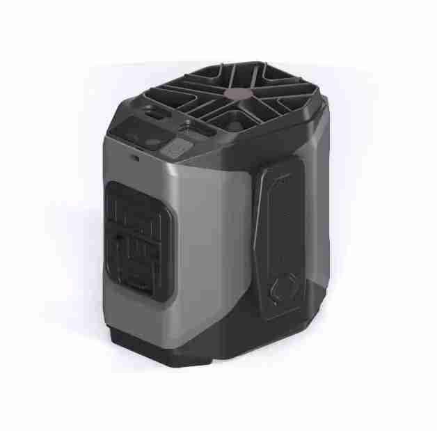 Portable Waist Fan with LED Light & Power Bank – Outdoor Camping Essential Mobile Arcade Ltd
