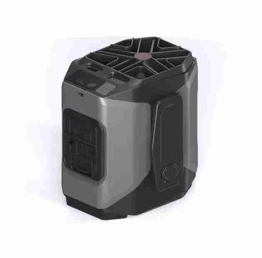 Portable Waist Fan with LED Light & Power Bank – Outdoor Camping Essential Mobile Arcade Ltd