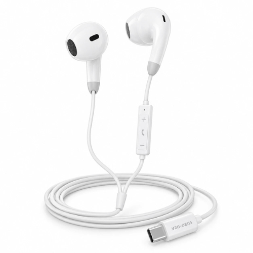 Wired Earphones with Microphone Clear Sound & Type-C Earbuds Calling Music New Mobile Arcade Ltd