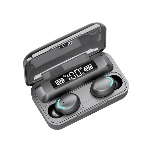 F9 Wireless 5.0 Earphones TWS Bluetooth Headset with LED Display