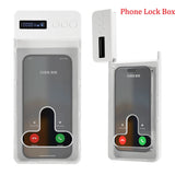 Transparent Phone Lock Box with Timer & LCD – T-Shaped Opening, Anti-Distraction Mobile Arcade Ltd