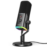 MAONO PD100X Dynamic Microphone with Noise Reduction & RGB Lighting