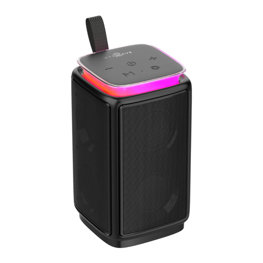 4D Deep Bass Wireless Speaker with RGB Lights & USB-C Charging Mobile Arcade Ltd
