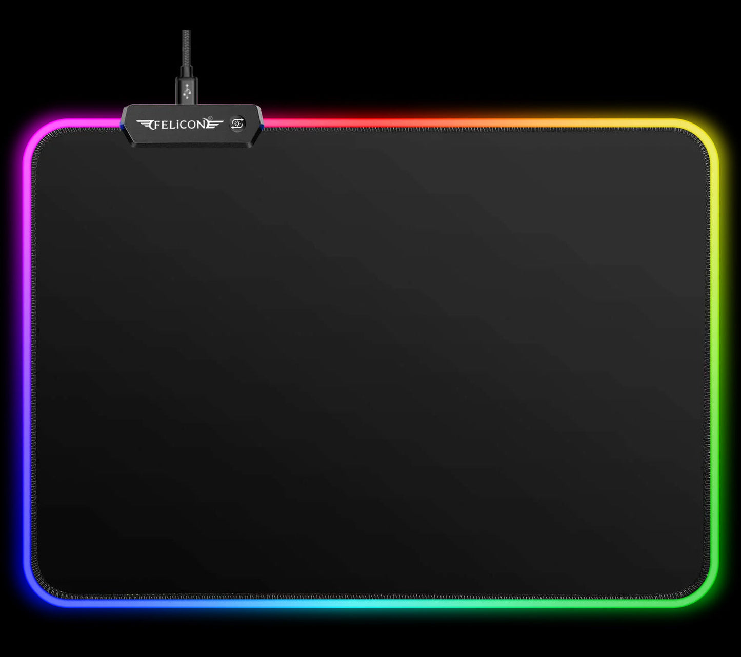 RGB LED Gaming Mouse Pad for PC Computer – 10 Lighting Modes Non-Slip Mat Mobile Arcade Ltd