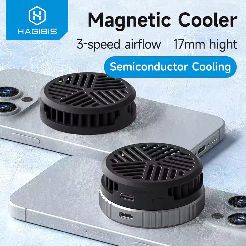 Hagibis Magnetic Mobile Phone Cooler for iPhone 17 Pro & Gaming Phones Mobile Arcade Ltd