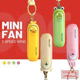 Cute Mini USB Desk Fan – Portable Rechargeable Table Fan for Home & Office