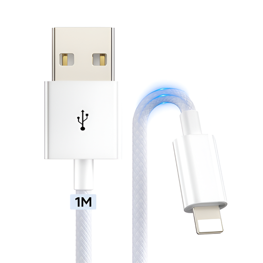 MFi Certified USB A to Lightning Cable 1M Nylon Braided for iPhone & iPad