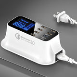Quick Charge 3.0 Smart USB Charger Station - Fast Charging Multi-Port Adapter