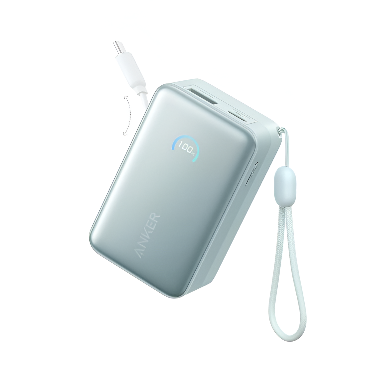 Anker Nano 10,000mAh Power Bank with 45W Fast Charging & Built-In Retractable Cable Mobile Arcade Ltd