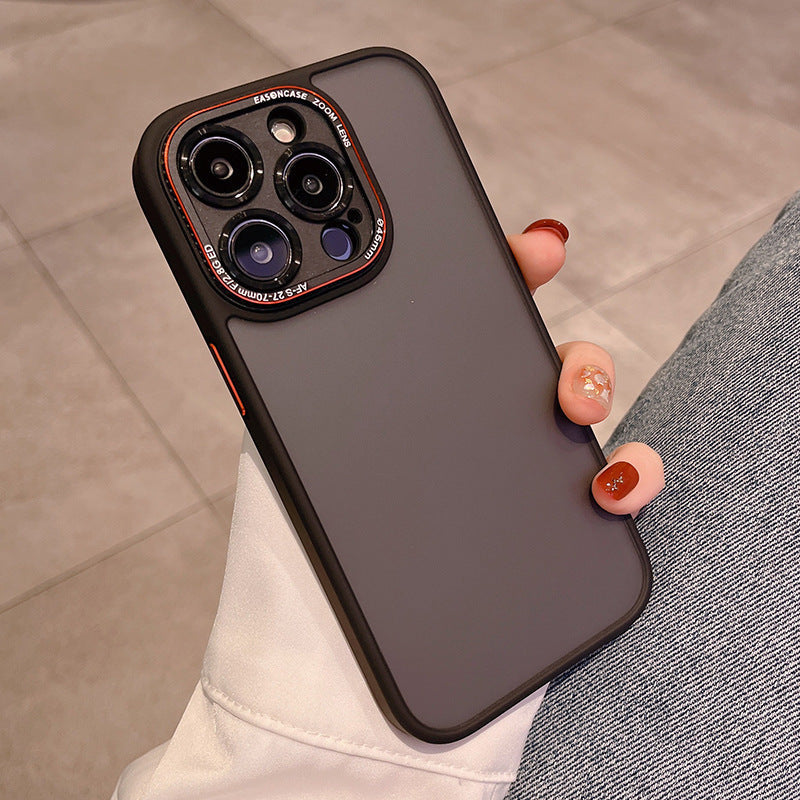 Metal Lens Circle Skin Feeling Matte Protective Cover Mobile Arcade Ltd