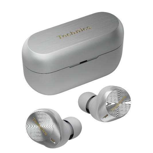 Technics EAH-AZ80E-K Wireless Noise-Cancelling Earbuds with Multipoint Bluetooth