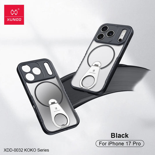 Xundd Magnetic Case for iPhone 17 Pro Max/Pro/Air with Kickstand – Matte Mobile Arcade Ltd