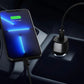 103W Car Charger - Dual USB-C & USB-A Fast Charging, Carbon Fiber Design, NEW Mobile Arcade Ltd